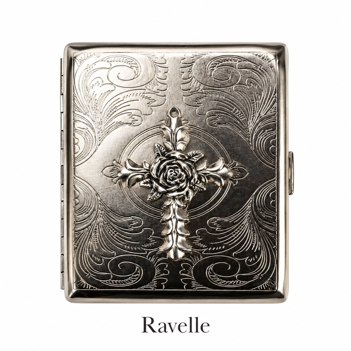 CROIX DE NOIR METAL WALLET CASE